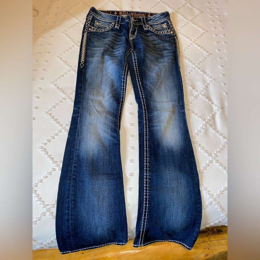 Rock revival bootcut jeans